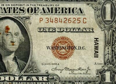 $1 1935 A (( Hawaii )) Silver Certificate ** Daily Currency Auctions